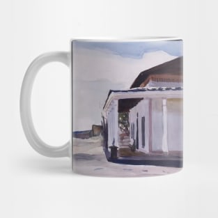 High Resolution Edward Hopper Ranch House Santa Fe 1925 Mug